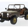 Jeep CJ-7 Golden Eagle 1976, dark brown metallic